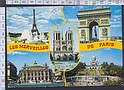 N7257 LES MERVEILLES DE PARIS VUES Viaggiata